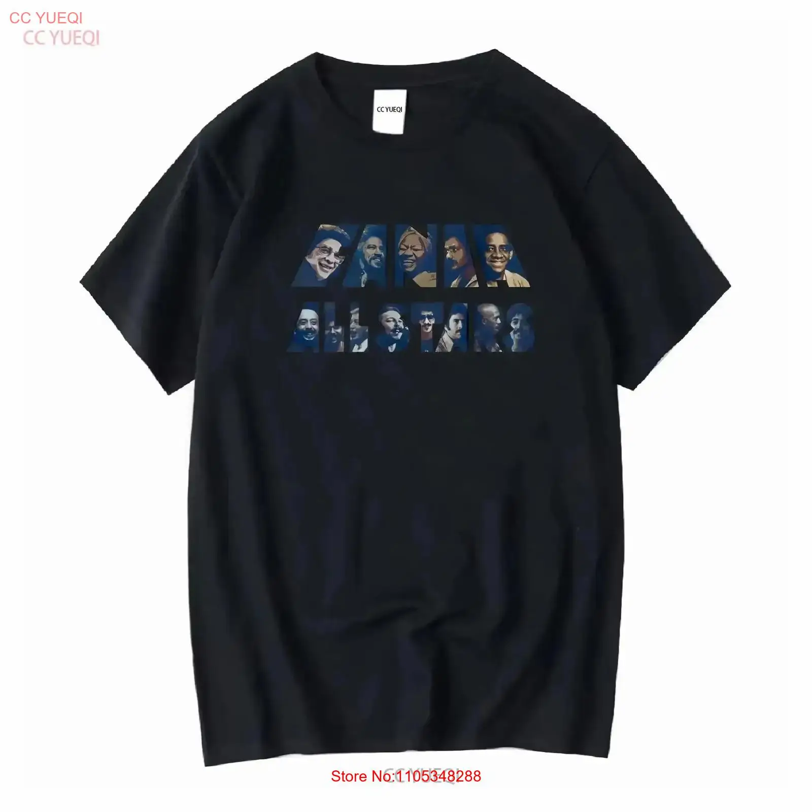 Vintage Fashion La - Fania All Stars Tişört Salsa Camisetas
