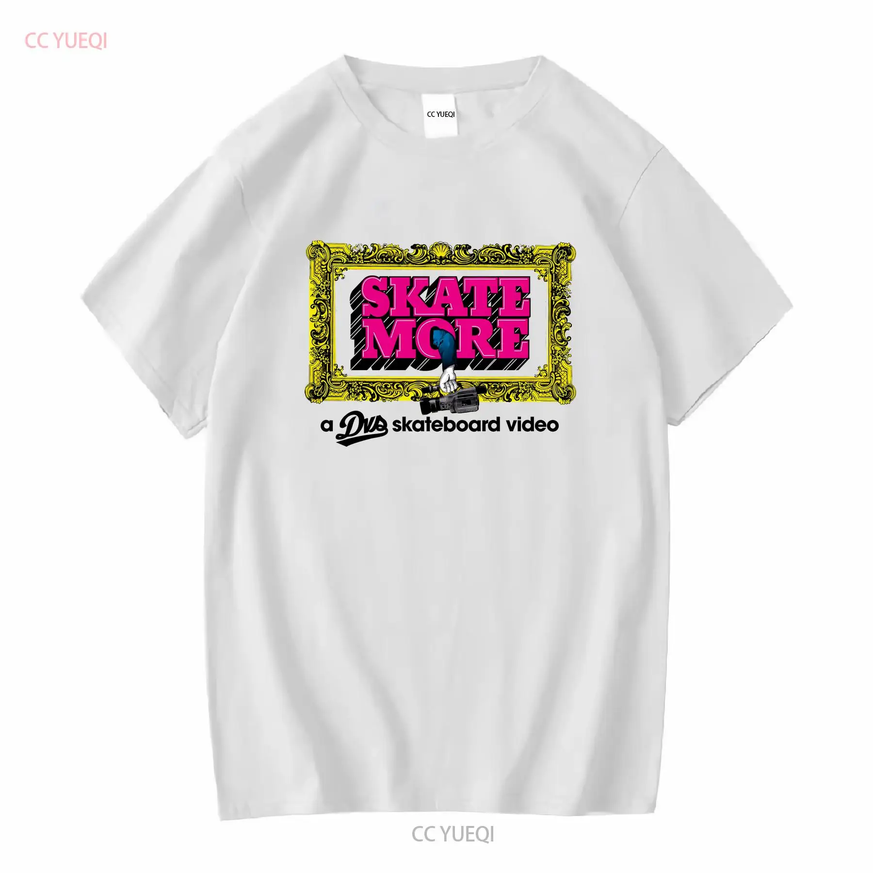 Vintage Fashion Jersey - SKATE MORE a DVS SKATEBOARDING VİDEO