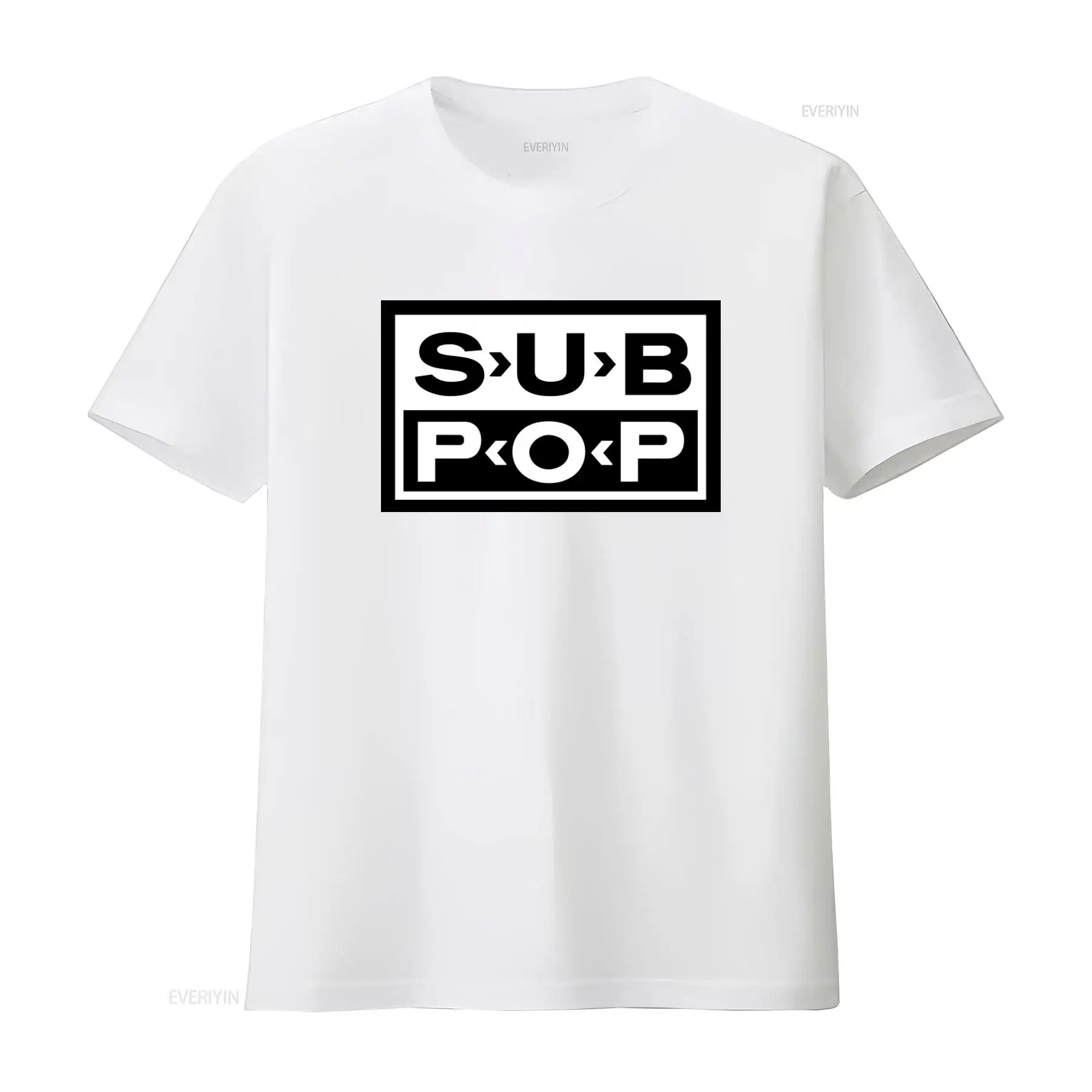 Sub Pop Logolu Tişört Siyah Be - Vintage Fashion Jersey incelemesi ve fiyatı