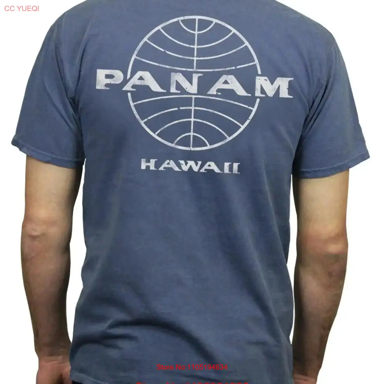 Pan Am Globe Tişörtü vintage Y - Vintage Fashion Jersey incelemesi ve fiyatı